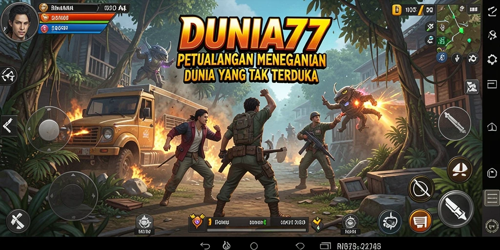 Gameplay menantang dalam dunia petualangan yang menakjubkan.