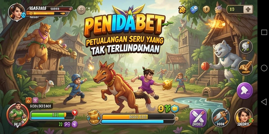 Tangkapan layar dari gameplay PENIDABET yang penuh aksi petualangan.