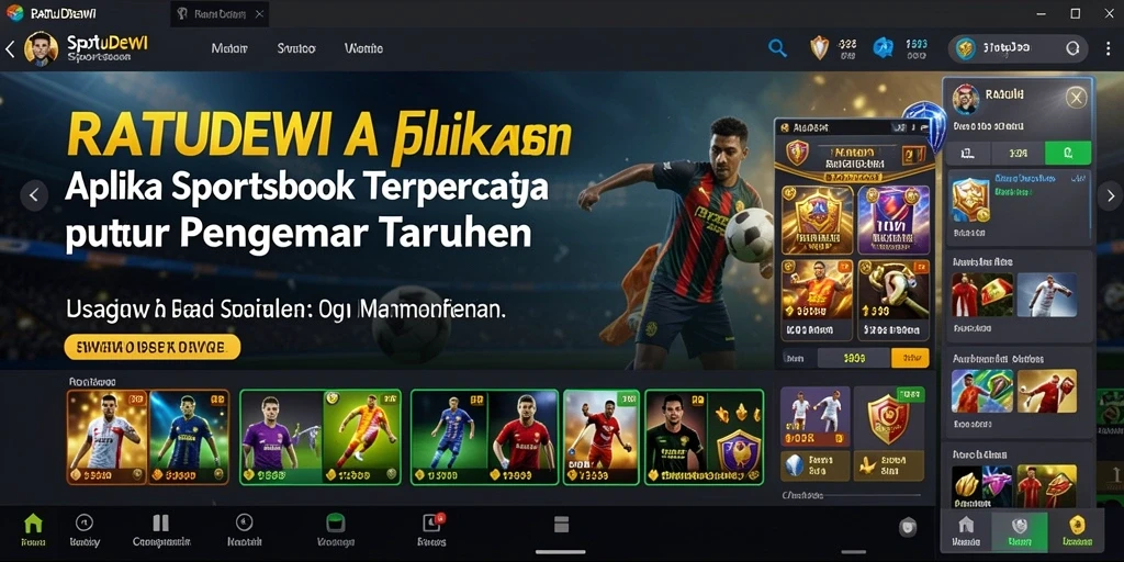 Tampilan gameplay menarik dan interaktif dari RATUDEWI.