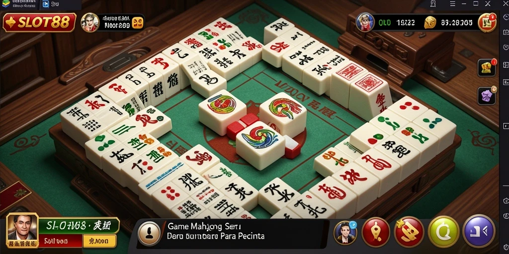 Screenshot SLOT88 menampilkan gameplay Mahjong yang menarik dan menantang.