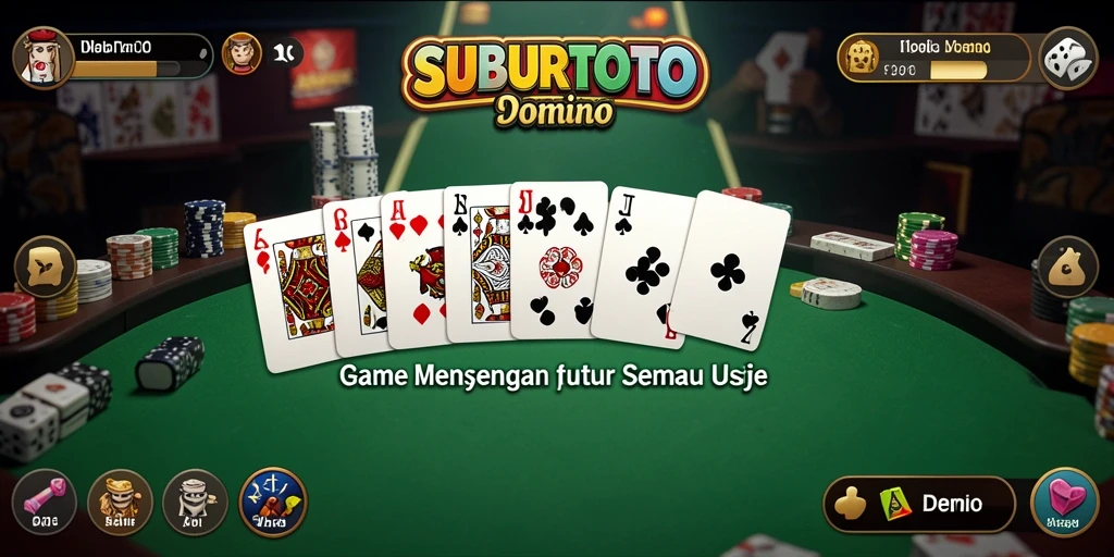 Tampilan gameplay SUBURTOTO yang seru dan menantang.